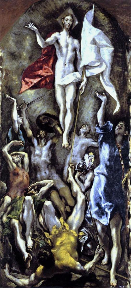 El Greco, Η Ανάσταση, 1595